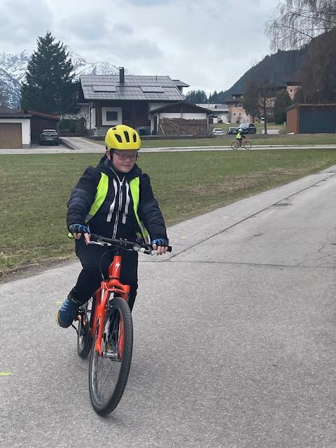 Fahrradübung